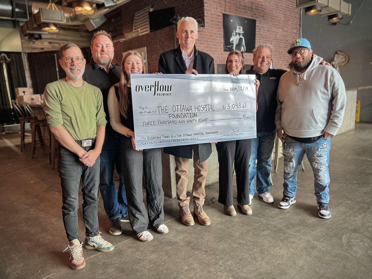 Overflow Brewing Co. tweet media