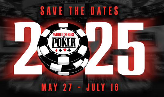 THE WORLD SERIES OF POKER® RETURNS TO HORSESHOE LAS VEGAS AND PARIS LAS VEGAS FROM MAY 27 - JULY 16🚨

The World Series of Poker returns for a fourth consecutive year to the <a href="/HorseshoeVegas/">Horseshoe Las Vegas</a>  and <a href="/ParisVegas/">Paris Las Vegas</a> on the Las Vegas Strip.

The series will run from May 27 to July 16, with