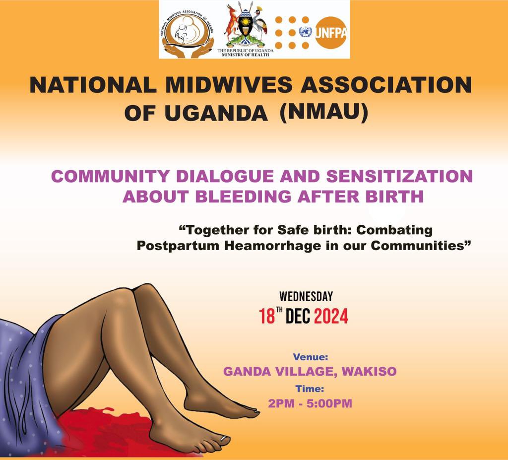 UNFPA Uganda (@unfpauganda) on Twitter photo Today, <a href="/NatMidwivesAsUg/">National Midwives Association of Uganda</a> in partnership with <a href="/UNFPAUganda/">UNFPA Uganda</a> under the SafeBirth Africa project, held a dialogue in Ganda. The discussion focused on raising awareness, sharing experiences & finding solutions to tackle postpartum hemorrhage (PPH) a leading cause of maternal deaths. Today, <a href="/NatMidwivesAsUg/">National Midwives Association of Uganda</a> in partnership with <a href="/UNFPAUganda/">UNFPA Uganda</a> under the SafeBirth Africa project, held a dialogue in Ganda. The discussion focused on raising awareness, sharing experiences & finding solutions to tackle postpartum hemorrhage (PPH) a leading cause of maternal deaths.