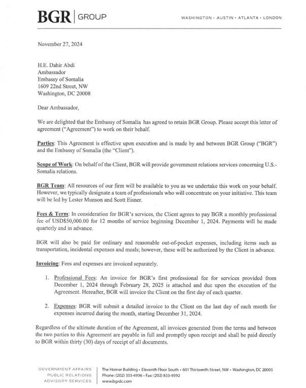 libsoftiktok's tweet image. The US just forgave a $1.14 billion loan to Somalia and now Somalia just retained a DC based lobbying firm.

They’re using our own money to lobby for more money and handouts

Meanwhile we are trillions of dollars in debt and Americans can’t afford gas and groceries
