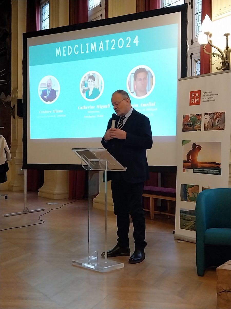 CIHEAM (@ciheam) on Twitter photo 1/4🌍Retour sur #MedClimat24 : Une Méditerranée en mouvement face au changement climatique 🌿 🚜
Le CIHEAM, en partenariat avec la <a href="/FondationFARM/">Fondation FARM</a> et <a href="/IiReMMO/">Institut iReMMO</a> Alumni, a eu l’honneur d’organiser ce débat à <a href="/AcademieClimat/">Académie du Climat</a>
👉ciheam.org/fr/agendas/med… 1/4🌍Retour sur #MedClimat24 : Une Méditerranée en mouvement face au changement climatique 🌿 🚜
Le CIHEAM, en partenariat avec la <a href="/FondationFARM/">Fondation FARM</a> et <a href="/IiReMMO/">Institut iReMMO</a> Alumni, a eu l’honneur d’organiser ce débat à <a href="/AcademieClimat/">Académie du Climat</a>
👉ciheam.org/fr/agendas/med…
