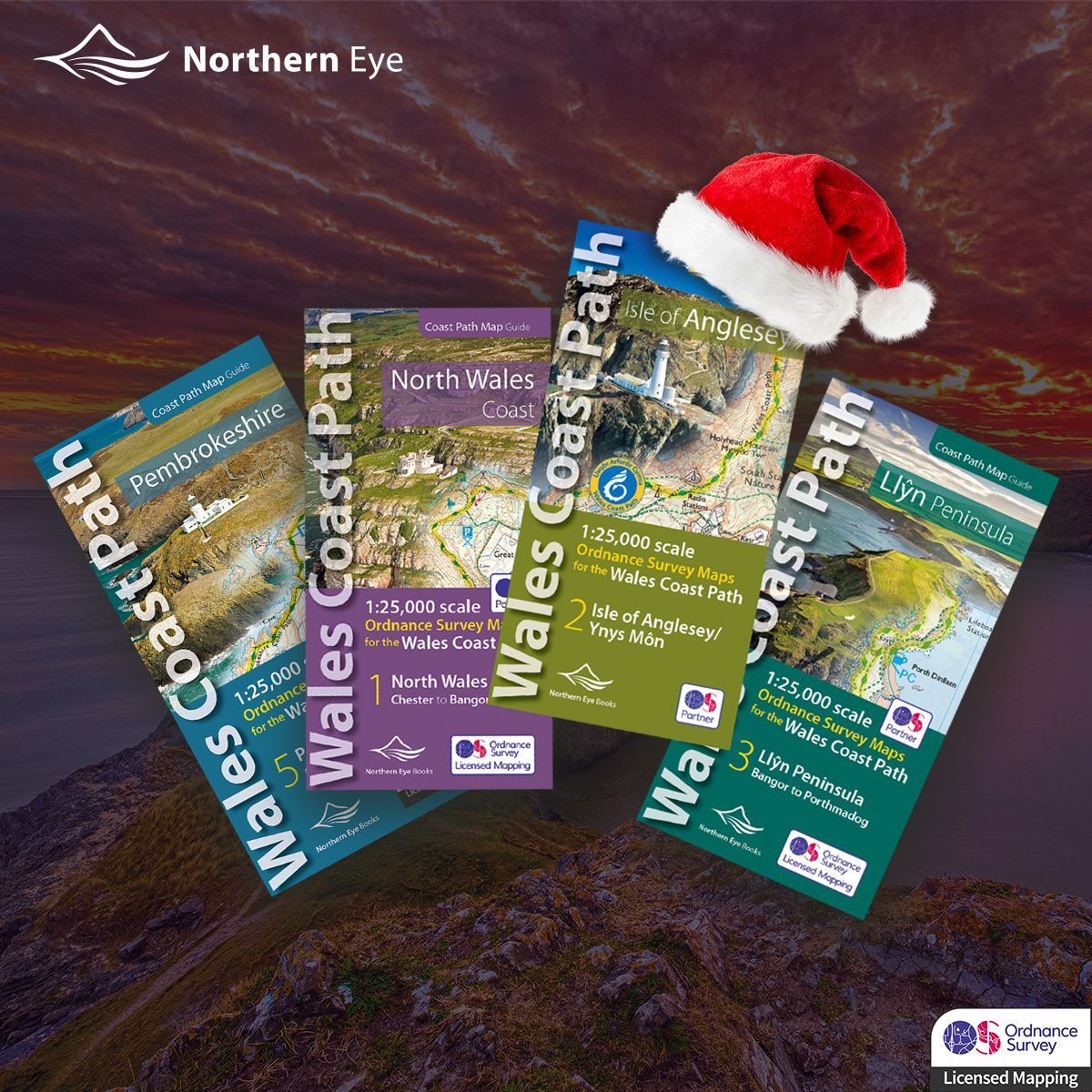 WalesCoastUK's tweet image. Our range of easy-to-use Ordnance Survey Map Books make perfect stocking fillers for outdoor-lovers that already have everything!

Available online at buff.ly/3Wu3jTP and from local map stockists.

#WalesCoastPath #LlwybrArfordirCymru #MapBook #VisitWales #CroesoCymru