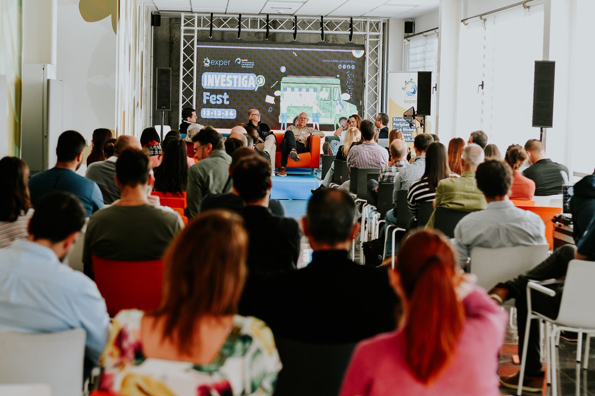 EXPERProject's tweet image. 💥INVESTIGAFEST: A Day of Innovation and Connection

Last Friday, we had a blast at INVESTIGAFEST! This unique event brought together brilliant minds from diverse fields to share ideas, spark collaborations, and celebrate research at the @ULPGC.

A big thank you to everyone who…