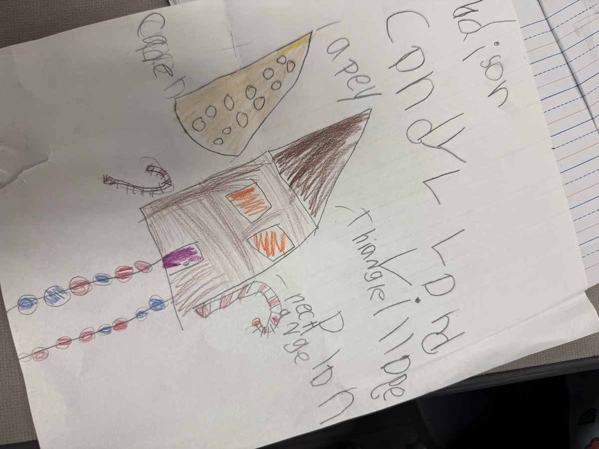 kaburch1981's tweet image. 🎄✨ Kinder Mathematicians are getting hands-on w/ geometry! Using their knowledge of 2D/3D shapes &amp;amp; solids, they’re planning, building, &amp;amp; describing the construction of a gingerbread village. Math+creativity=holiday magic! 🍬🏠 #GeometryInAction #MathIsEverywhere  @windsongelem