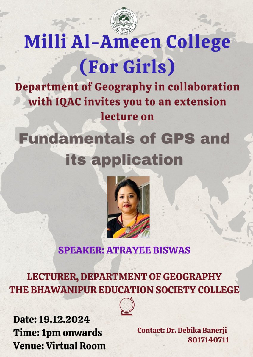 Our first extension lecture beyond classrooms!