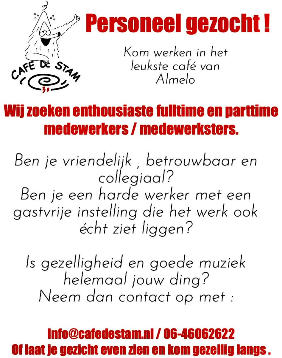 #horecajob #werkenindehoreca #muziekcafe #rockcafe #nightowl