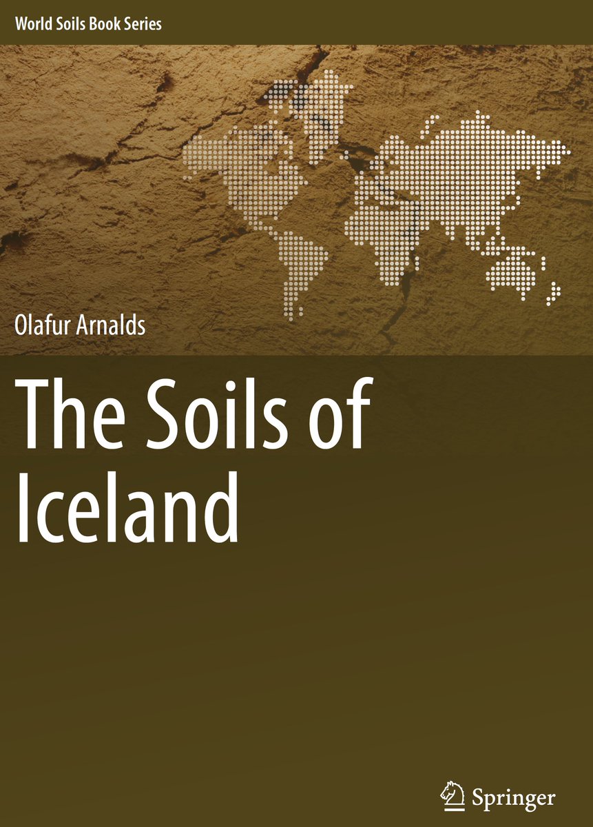 Stratification of a Brown Andosol with tephra from Mr Hekla and aeolian sediments. Frost action created wavy boundaries.
link.springer.com/book/10.1007/9…