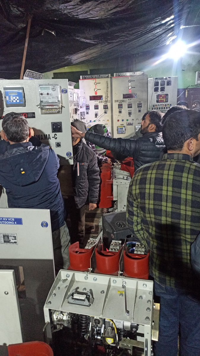 As an interim arrangement, P/supply to district hospital restored through alternate arrangement &amp; dehydration process to the vital equipment at control room ll take  time to restore the power supply from 3x10 MVa Rec Stn pulwama