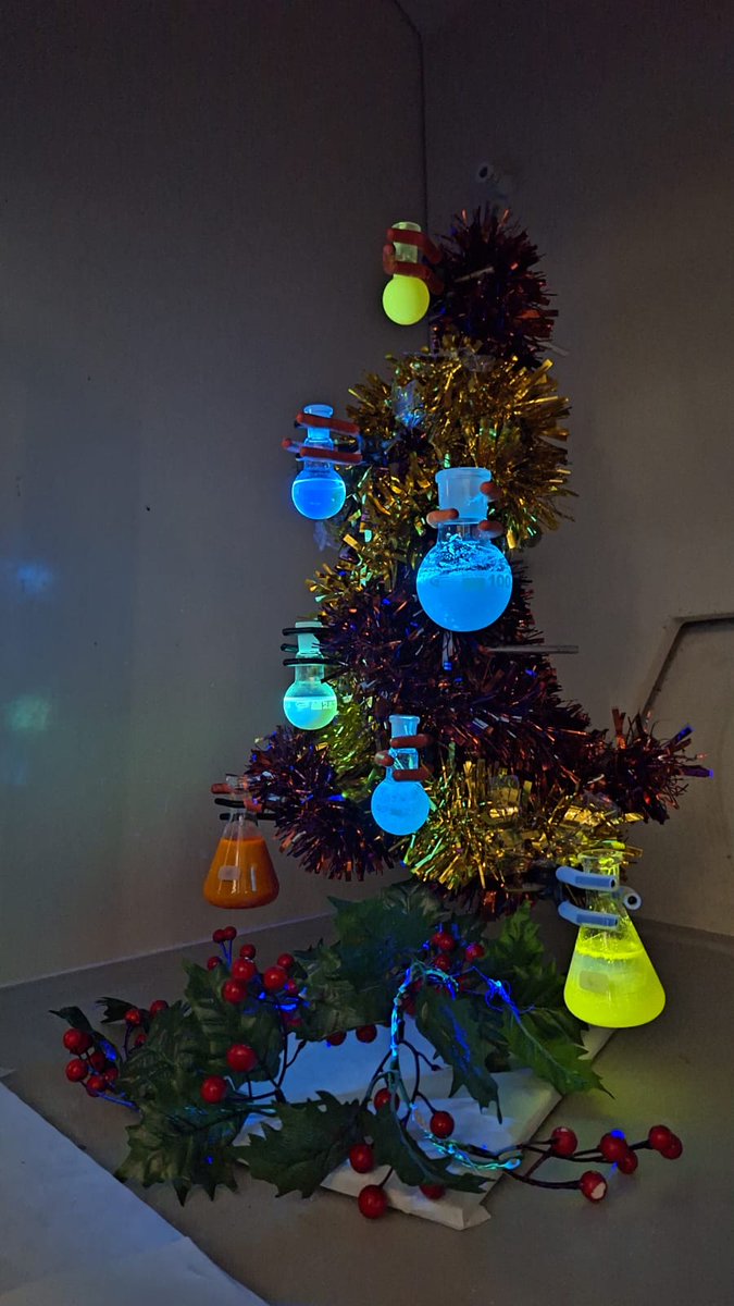 #FluorescentChristmas
<a href="/PharmOrgChem/">Pharmaceutical Organic Chemistry</a> <a href="/Estherperezzz16/">Esther 🌻</a>