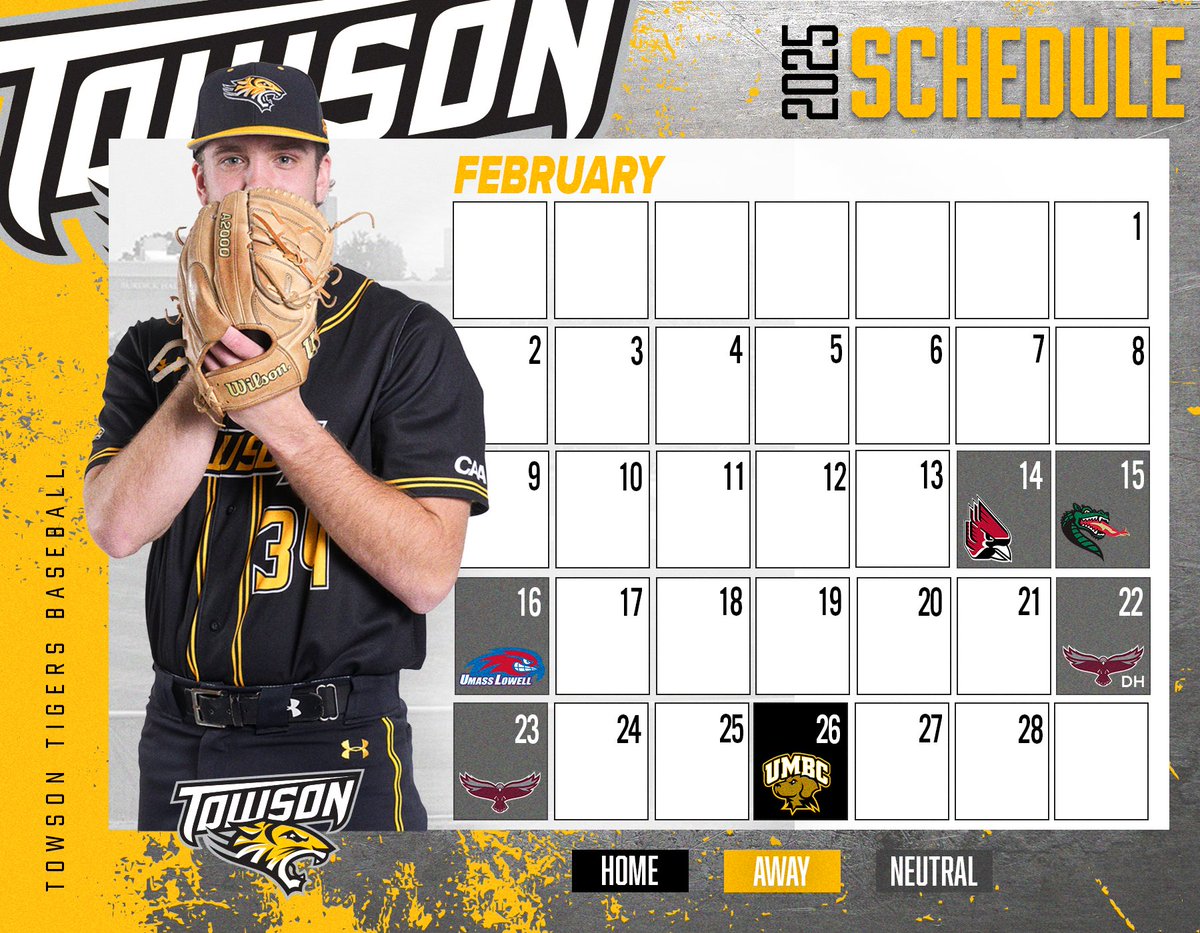 Towson_BASE's tweet photo. Start the countdown 🔜
https://t.co/DtfuMJWK1p

#GohTigers https://t.co/nexlS3eYje