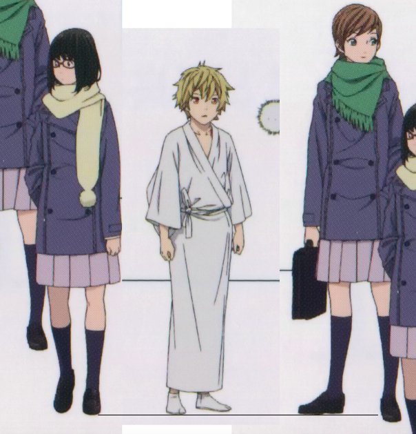 ankokuyamigetsu's tweet photo. However. As far as I concerned...Yukine is indeed short in this picture. No one can deny that he is the shortest character in Noragami. isn't it?? 🙂🙂 ＃アニメ #イラスト  #ピクチャー ＃Noragami #ノラガミ  ＃picture ＃身長 #characters  #heightchart  #ガール https://t.co/ImpjXxMDXL
