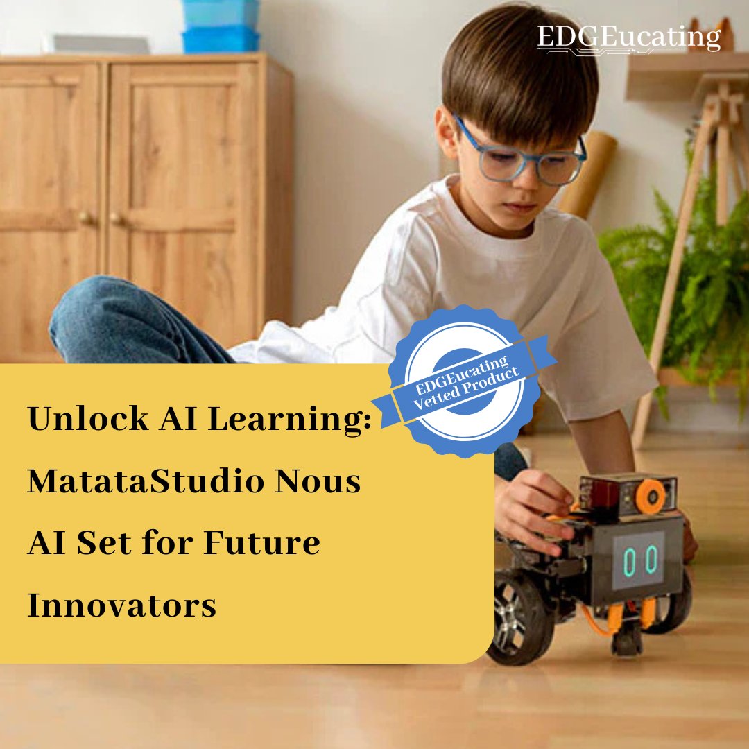 EDGEucating (@edgeucating) on Twitter photo Our guide introduces a range of user-friendly AI educational tools that make teaching AI concepts easy and engaging, allowing you to confidently bring the power of AI into your classroom: zurl.co/9wDy #AIEducation #ClassroomTech #STEMLearning <a href="/MatataStudioEDU/">MatataStudio</a> Our guide introduces a range of user-friendly AI educational tools that make teaching AI concepts easy and engaging, allowing you to confidently bring the power of AI into your classroom: zurl.co/9wDy #AIEducation #ClassroomTech #STEMLearning <a href="/MatataStudioEDU/">MatataStudio</a>