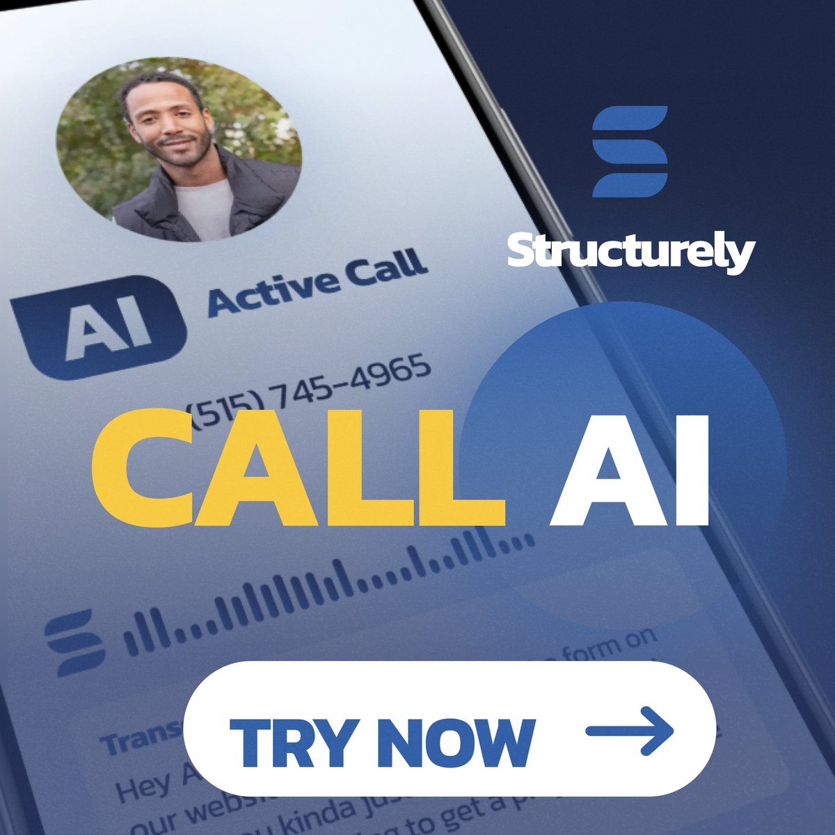 Discover Call AI by Structurely : Transform your leads into success stories 🌟 instead of missed chances. 📞🤖
This season, let’s ensure every call makes a difference! 💪✨
Get started: bit.ly/4grxqlR

#CallAI #SmartSales #Structurely