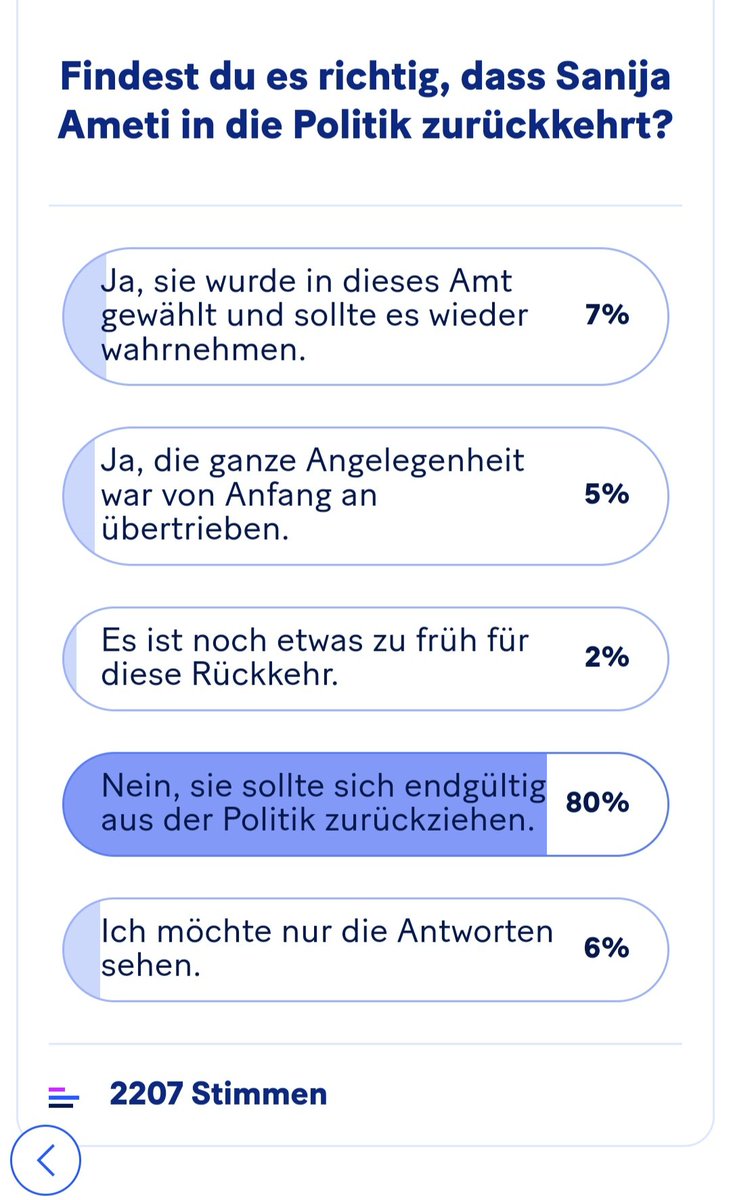 Sanija Ameti, eine politisch aktive Muslimin, die in einem christlichen Land auf ein Bildnis der heiligen Maria mit Christkind schiesst, sollte nicht nur die Politik verlassen, sondern auch gleich unser Land. 
#nichtintegriert