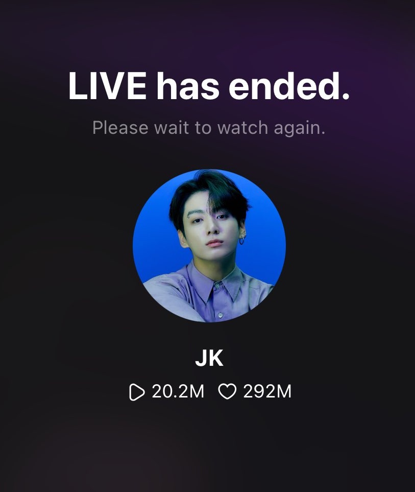 winnttaebear's tweet photo. Dec 18, 2024 

Drop WE MISS YOU JUNGKOOK if you are part of 20.2 Million viewers of jungkook live https://t.co/Qxv2pcXeNm