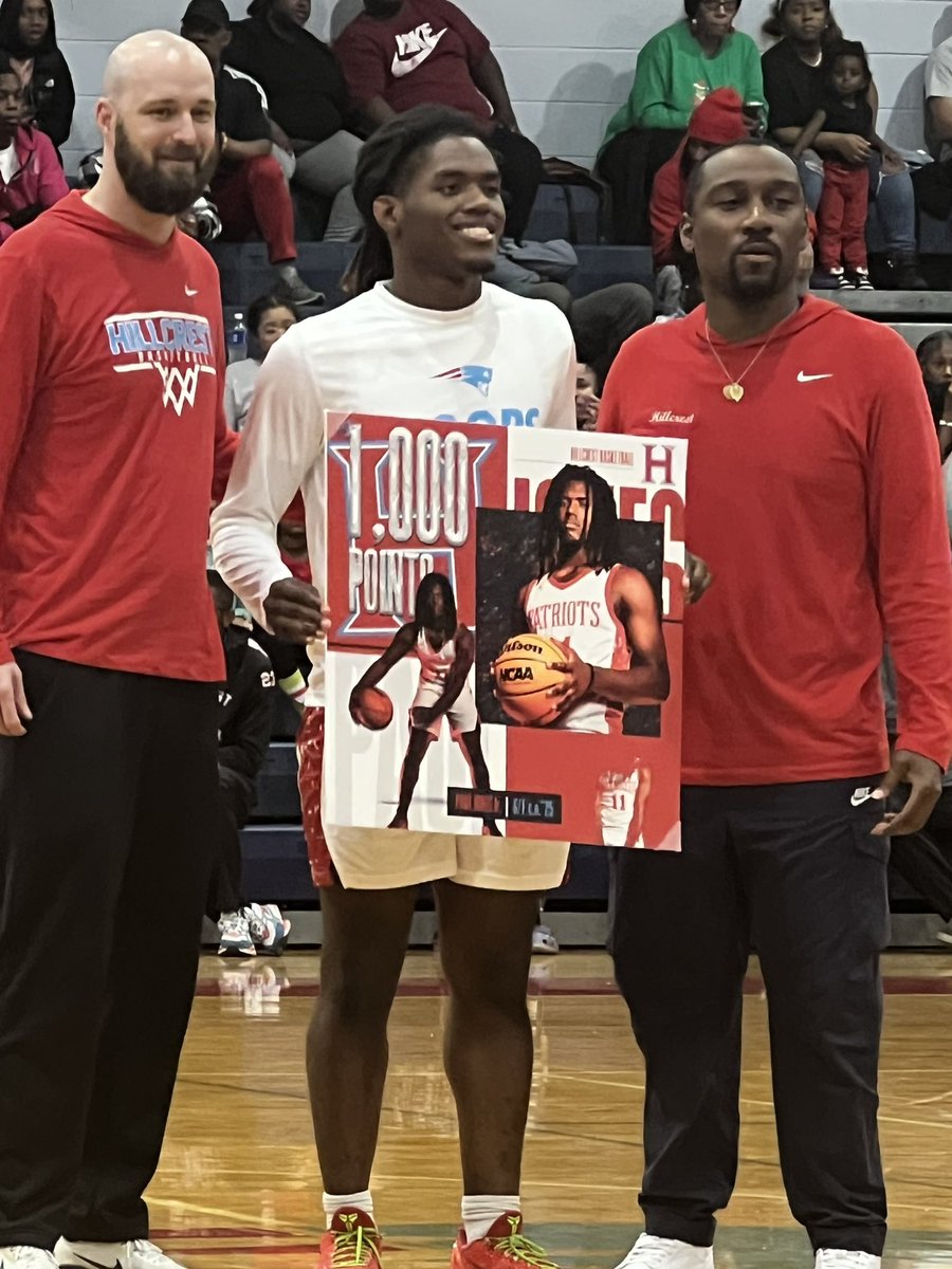 Congratulations to Pj Jones on reaching a new milestone, scoring a 1000 career points and going, this is an outstanding achievement Keep going young bull