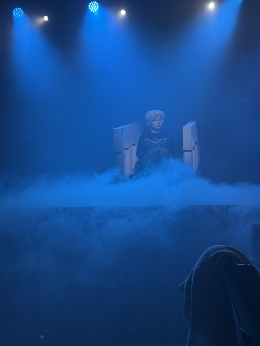 spxdrama's tweet photo. Today music and drama pupils travelled to Holy Trinity Cookstown to see Frozen. Congratulations to all involved, it was simply incredible. We proudly grabbed a photo with our past pupil Ciaran Convery who did an amazing job on the lighting of the show. Top class all round! https://t.co/aJRBypN5DY