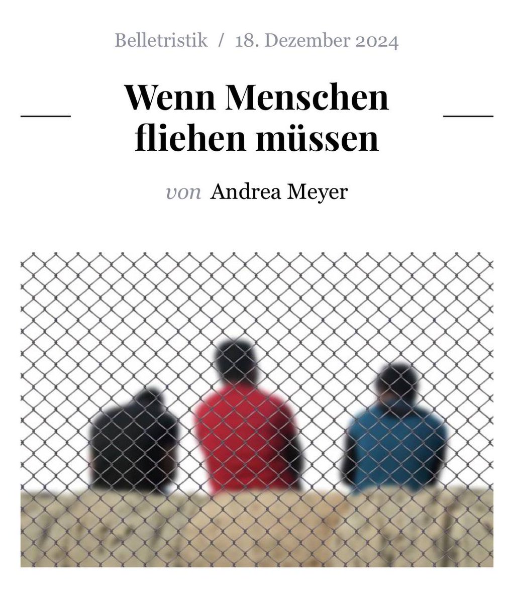 Katja Riemanns »Zeit der Zäune« begleitet Menschen auf der Flucht. Was bleibt vom Leben, wenn Zäune und Grenzen das Leben bestimmen? Sie zeigt, wie Menschlichkeit trotz Not überdauert, urteilt unsere Autorin Andrea Meyer: litlog.de/wenn-menschen-…