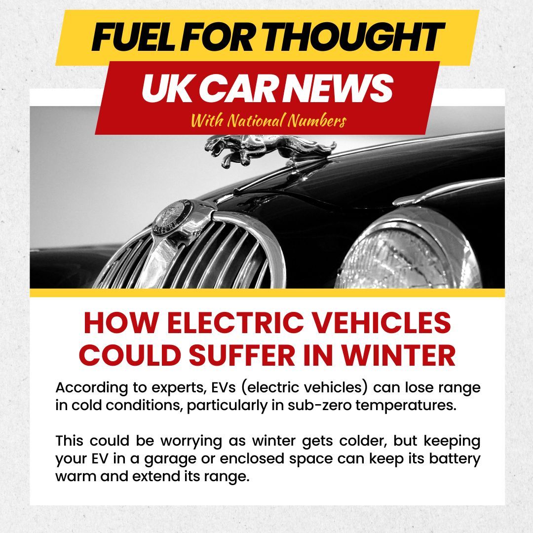 EVs could be in for a harsh winter! 🥶🚨

As well as using a garage, you should drive efficiently and  use AC sparingly. Also, use "preconditioning" if you have it, which sets your car to warm while it's plugged in.

#EV #ElectricVehicles #Winter #WinterDriving #DrivingTips