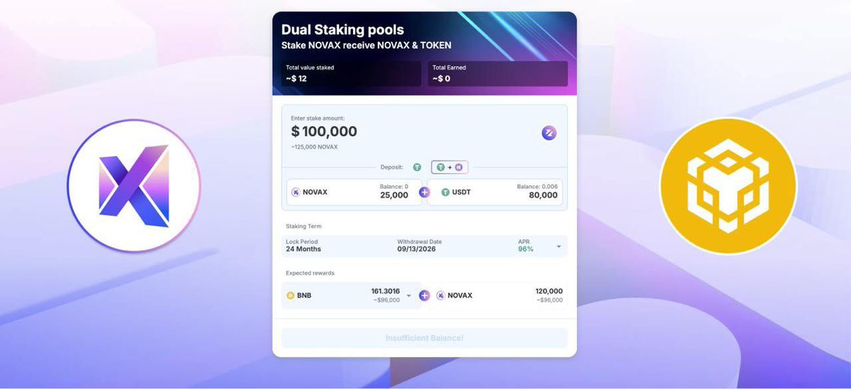 Sharing a $5 Million $BNB Reward Pool  ⭐️

🔥 Why Should You Invest in Novax?  

⭐️ Attractive Reward Pool  
   - A chance to share a $5 million reward pool from $BNB.  
   - Provides real value for investors and enhances long-term profitability.