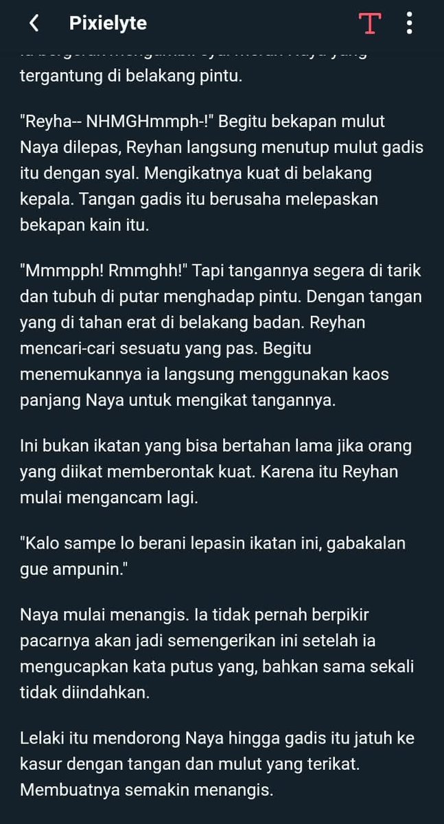 Pixielyte_'s tweet photo. Judul: I Know Your Secret 
Penulis: Pixielyte

Baca kelanjutannya di 
Chapter 01: https://t.co/m9XI01IdFi

Chapter 02 (end): https://t.co/eXs9pPBsGx

Male dominant x female submissive

#bondage #gagged #tiedup #bdsm #tapegagged #maledom #femalesub #diikat #disumpal #dilakban https://t.co/7pAYmZRndy