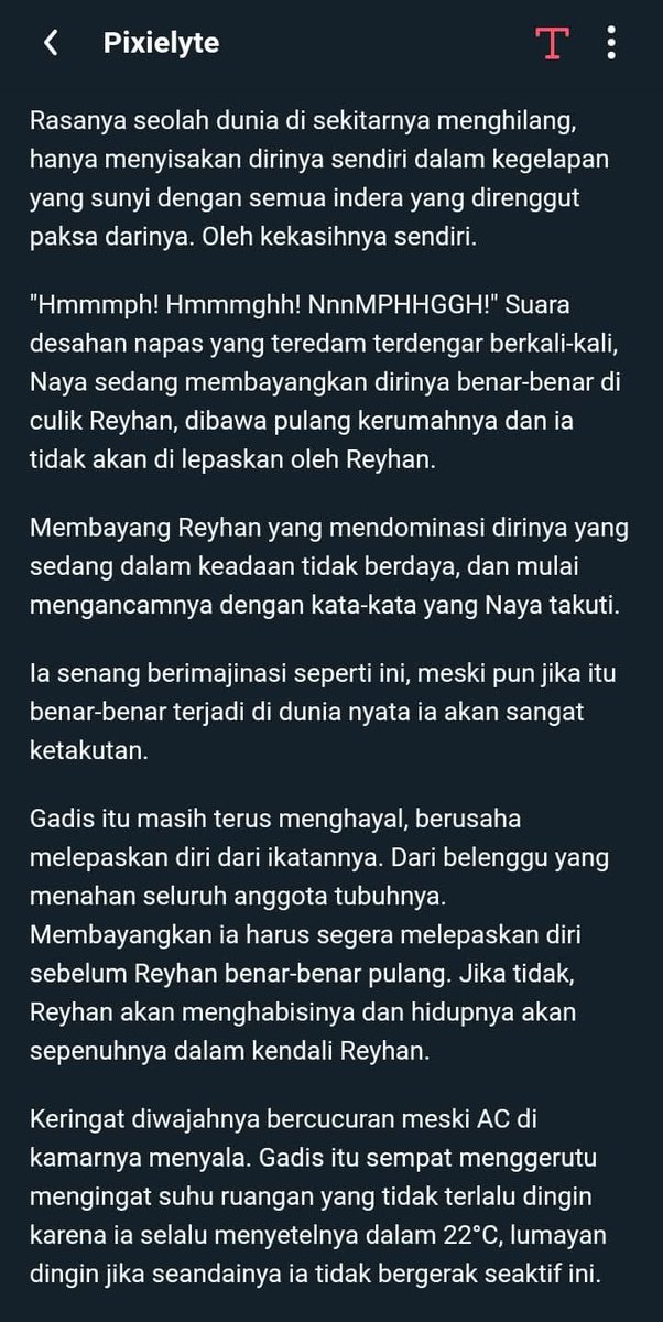 Pixielyte_'s tweet photo. Judul: I Know Your Secret 
Penulis: Pixielyte

Baca kelanjutannya di 
Chapter 01: https://t.co/m9XI01IdFi

Chapter 02 (end): https://t.co/eXs9pPBsGx

Male dominant x female submissive

#bondage #gagged #tiedup #bdsm #tapegagged #maledom #femalesub #diikat #disumpal #dilakban https://t.co/7pAYmZRndy
