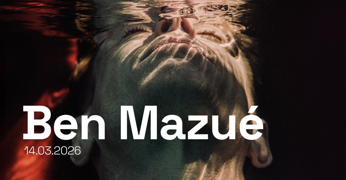 NOUVEAU ! ✨ Ben Mazué le 14 mars 2026 à Forest National. Tickets dès vendredi 20 décembre à 11h.

🎟 ow.ly/mA9M50Utiiq

#BenMazué #ForestNational #Bruxelles #Concert #FriendsForLive #beat #beatvenues #Superkarma #Tickets
