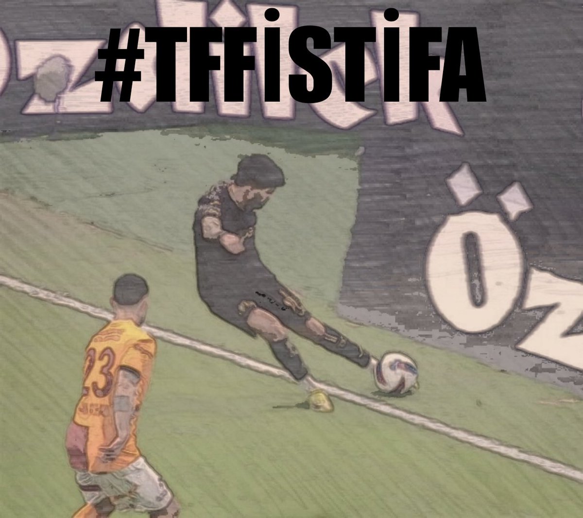 Hala bu pozisyonu tartışan futbol cahilleri var #TFFistifa #tffhemeni̇stifa #Galatasaray