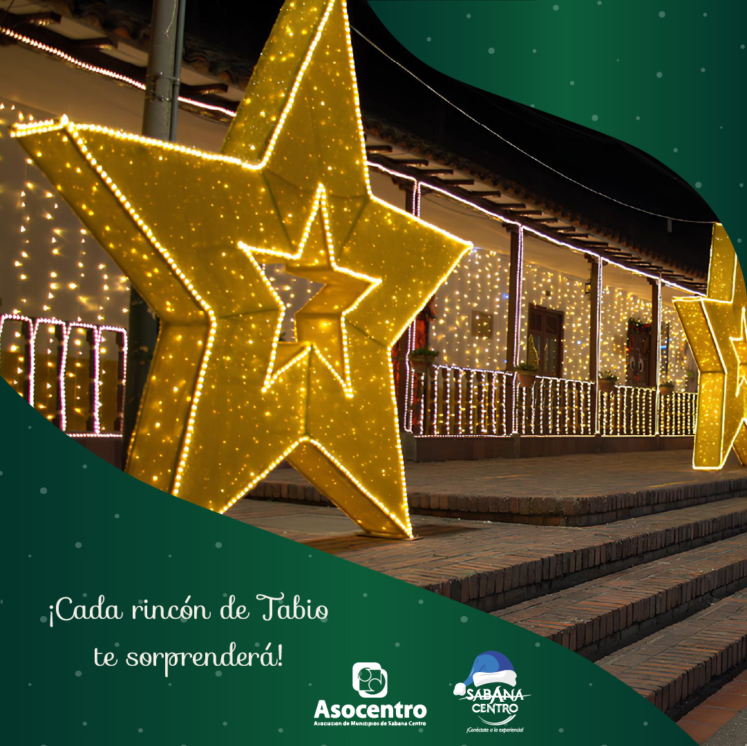 ¡Esta Navidad, ven a Tabio y vive una experiencia mágica! 

Vive talleres creativos, disfruta de conciertos llenos de emoción, y sumérgete en festivales únicos diseñados para toda la familia. 

¡No te lo pierdas!

#NavidadEnTabio  #RutaNavideña2024 #SaboresDeTabio