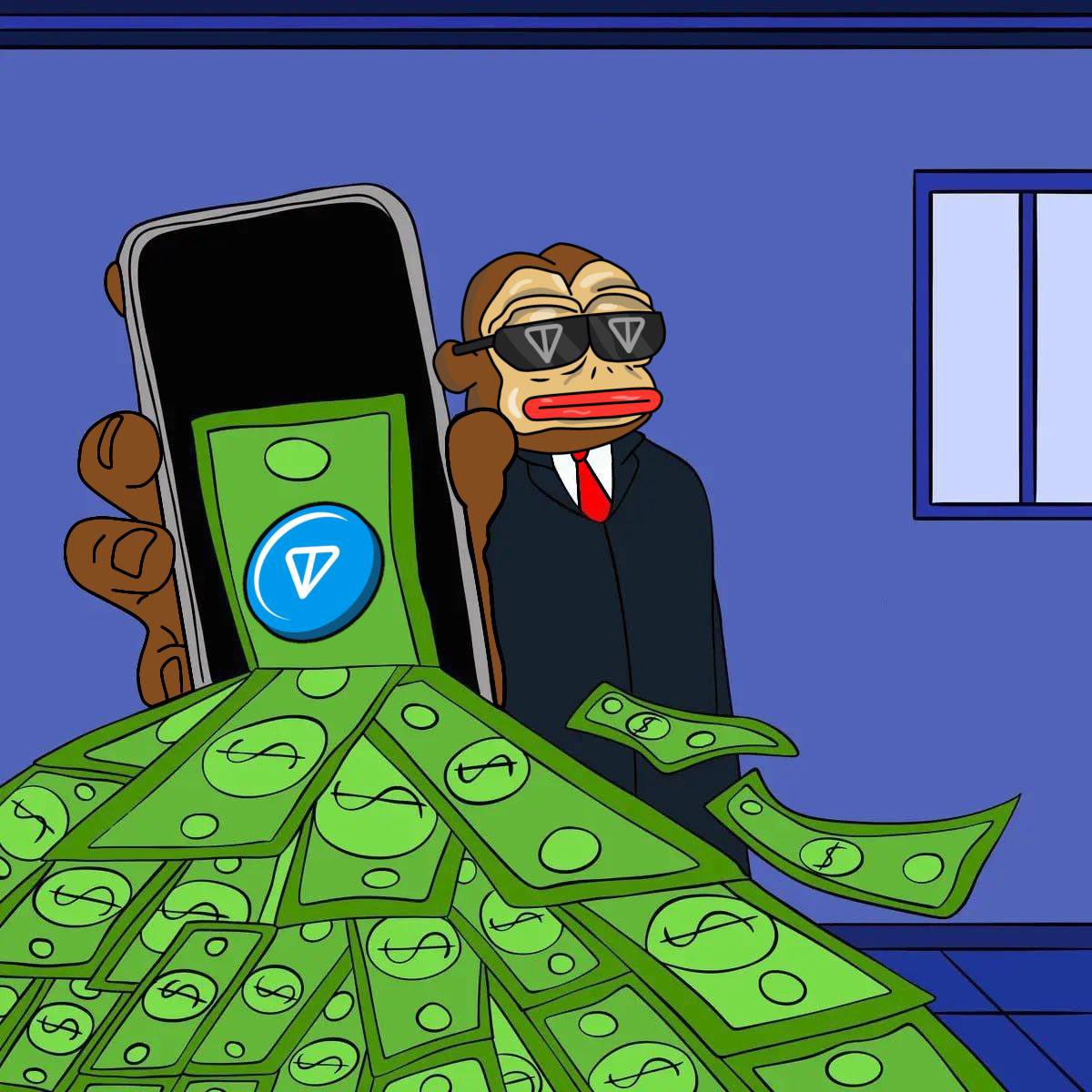 G to the M $TONKE community💎

Front run the masses. 

Invest in $TON memes.