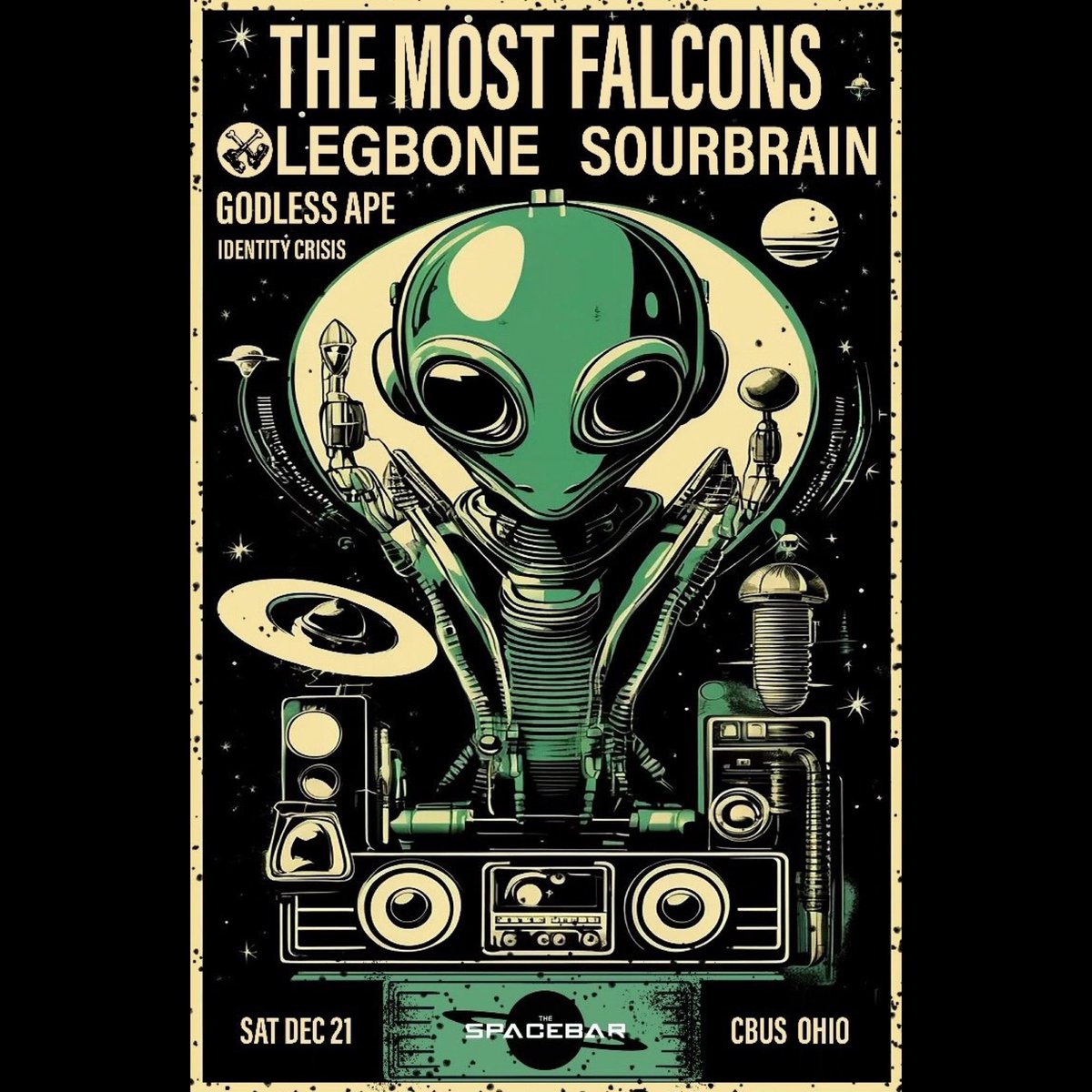 This weekend at Spacebar!