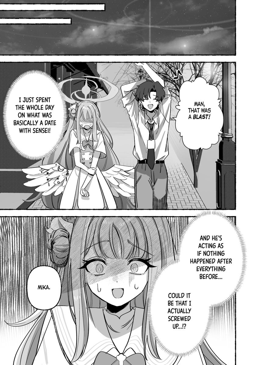 sumutemu_ A Story About Mika's Worries And Sensei (4/5)