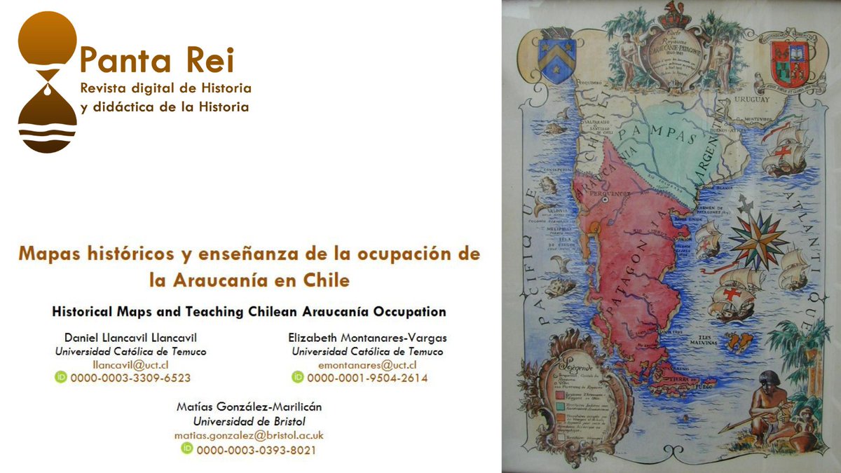 ¿Cómo se pueden usar mapas históricos para enseñar temas históricos controvertidos? El caso de la #Araucania #Chile por D. Llancavil, E. Montanares y M. González de la <a href="/UC_Temuco/">UC Temuco</a> 

 ➡️ doi.org/10.6018/pantar…

#Historia #Educación 
<a href="/index_210/">index210</a> <a href="/aupdcs/">AUPDCS</a> <a href="/Red14ECCSS/">Red14ECCSS</a> <a href="/ChileHistoria/">Historia(s) de Chile</a>