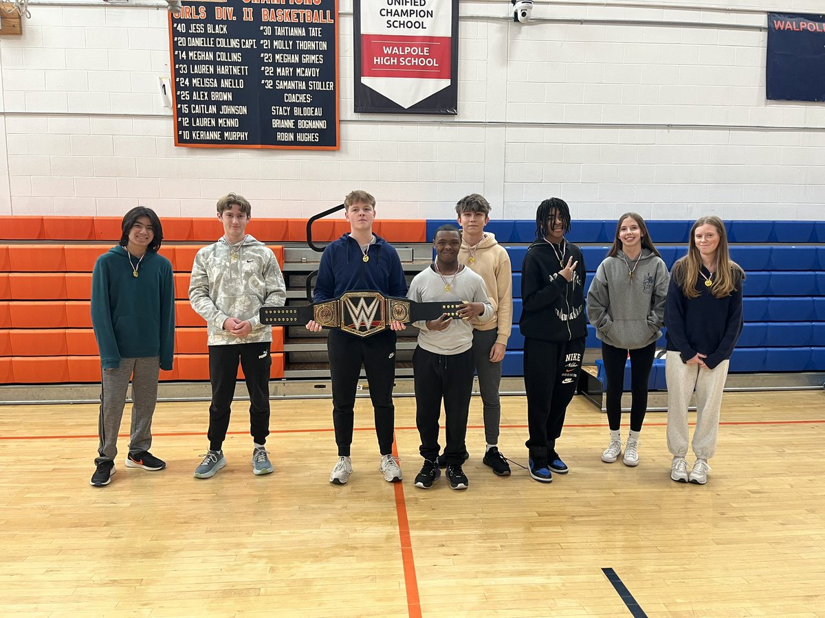 Period 5 volleyball 🏐 champs!  <a href="/PublicWalpole/">WalpolePublicSchools</a> <a href="/WalpoleHS/">Walpole High School</a>