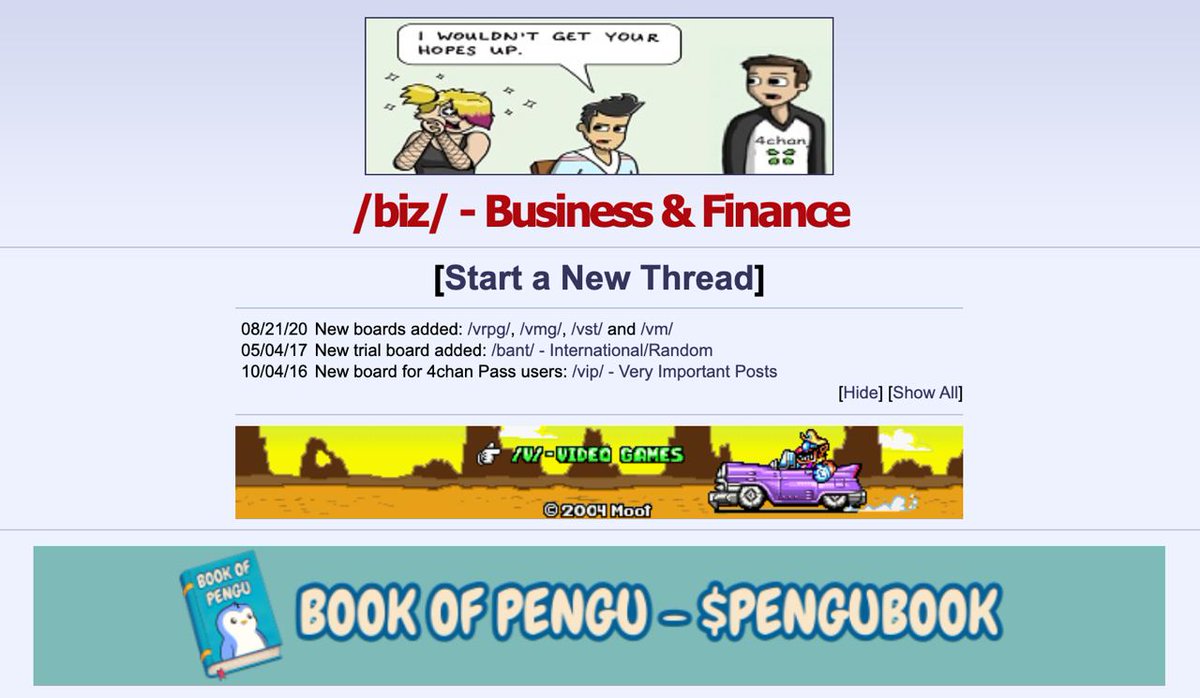 pengubook's tweet photo. #PENGUBOOK was successfully listed on Business &amp; Finance 4chan

https://t.co/GxasAtc9C8 https://t.co/mgt8ZGqYap