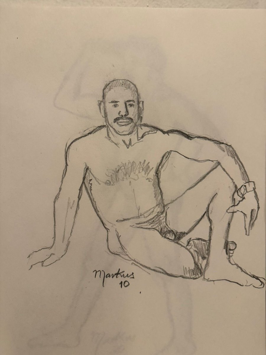 Muy buena experiencia en la sesión de dibujo desnudo gracias <a href="/bluecorydon/">Blue Corydon</a> por la invitación, las fotos y dibujos. 🔥🔥🔥