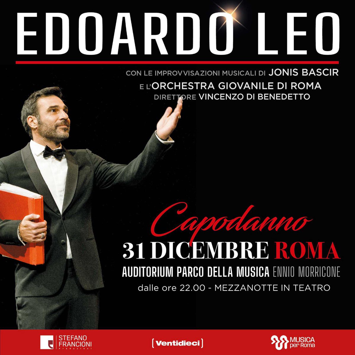 “Ti racconto una storia” con l’Orchestra Giovanile di Roma. Chiudiamo l’anno insieme a Roma.