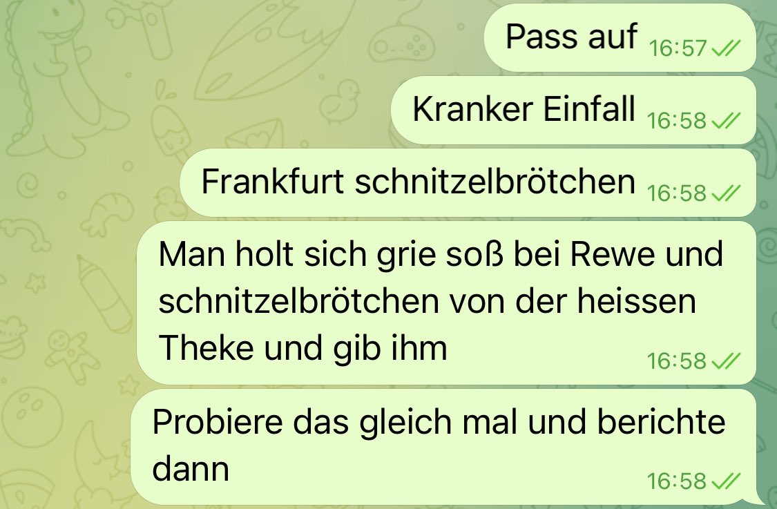 Es wird Zeit dass ich etwas räumlichen Abstand zum Rhein Main Gebiet bekomme ich werde langsam psychotisch