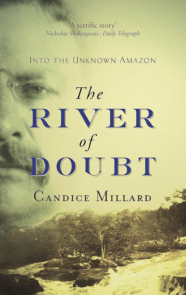Choose 20 books that have stayed with you or influenced you. One book per day for 20 days, in no particular order. No explanations, no reviews, just covers.
The River Of Doubt
Candace Millard
Day 18
📙 📖 🤓
#books
#whatChuckreads