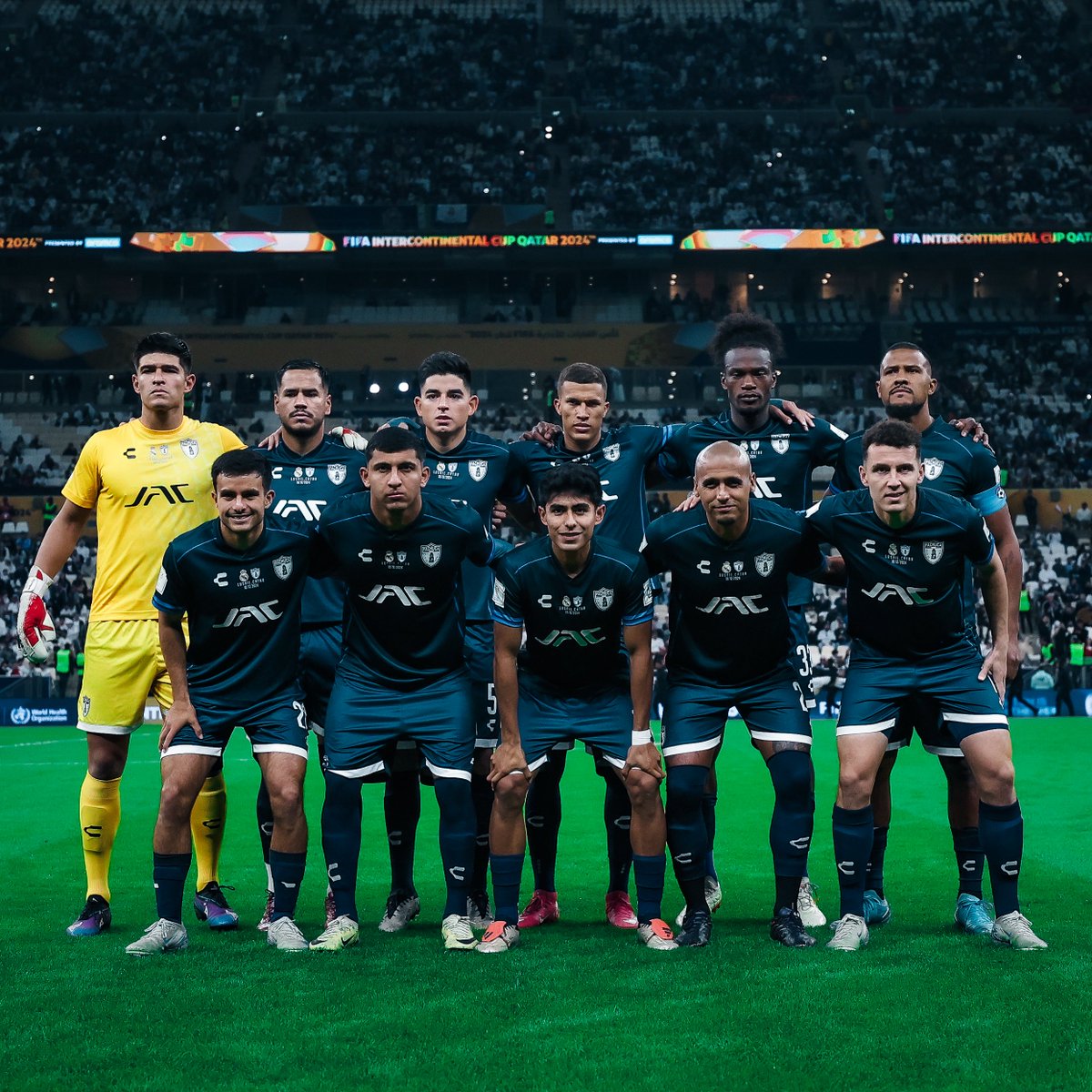 fifaworldcup_es's tweet image. Club de Fútbol Pachuca. 💙🇲🇽

@Tuzos | #FIFAIntercontinentalCup