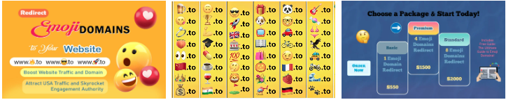 Best_Biz_Ads's tweet photo. 💥I will redirect emoji domains to your website to increase traffic and domain rating 👉 https://t.co/Ve33AVyFDM Share Please #USAtraffic #Domainauthority #Increasedomainrating #WebsiteSEO #SEObacklinks #OffpageSEO #DomainRating #domainredirect https://t.co/2pdSAeDyXd