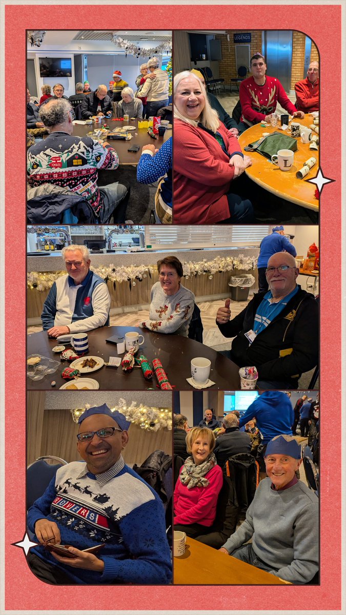 Ho! ho! ho! Festive fun time at Remember the Rovers Xmas party today. Thank you everyone it was great!  <a href="/BRFCTrust/">Blackburn Rovers Community Trust</a> <a href="/AgeUKBwD/">AgeUKBwD</a> <a href="/Rovers/">Blackburn Rovers</a>