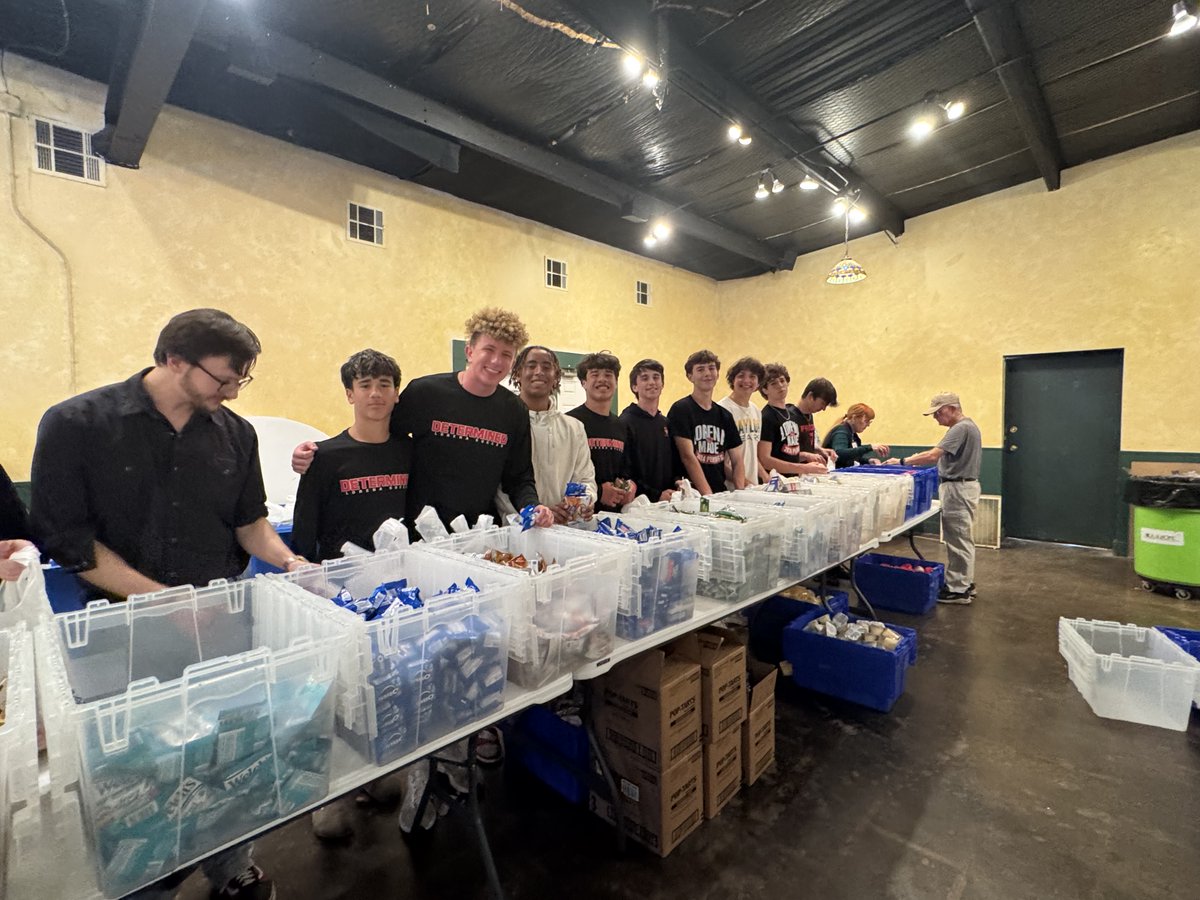 Members of the LHS soccer team volunteered at Pack of Hope and helped fill over 200 bags!

Use link below to get more information on Pack of Hope.
bit.ly/4ghTJe3

#TheLeopardWay