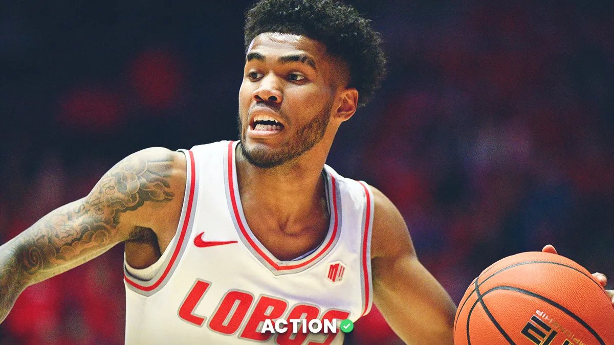 ActionNetworkHQ's tweet photo. VCU vs New Mexico

"With this game being played at The Pit, I think Donovan Dent and the Lobos will be able to push the pace and control the tempo, resulting in a track meet that the Rams won't prefer to play in."

See @chinstrapcar's Pick: https://t.co/QlPF7qfduc