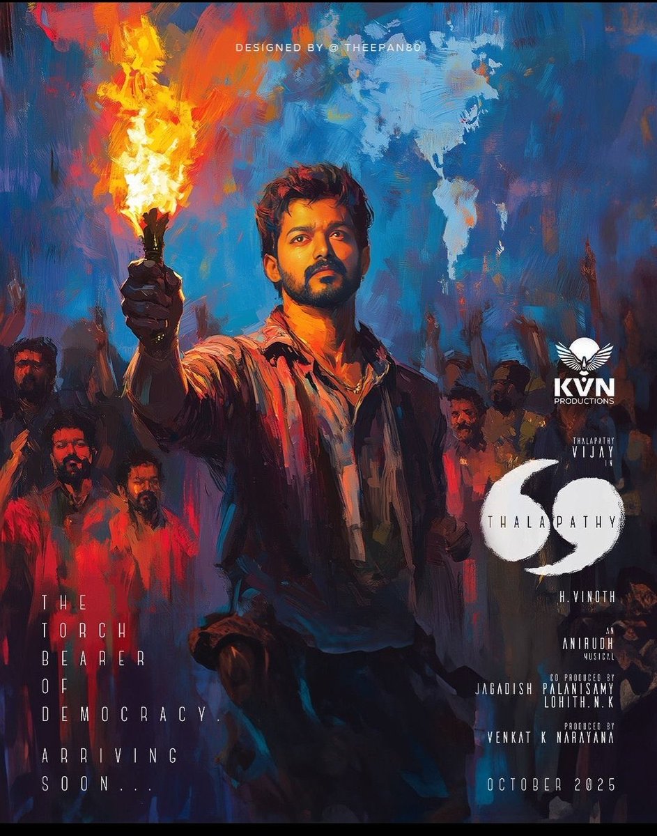 fridaybuzzoffl's tweet photo. First song titled as #ThalapathyKacheri 🔥

#ThalapathyVijay #Thalapathy69 #Vijay https://t.co/j2xTK3ezyR
