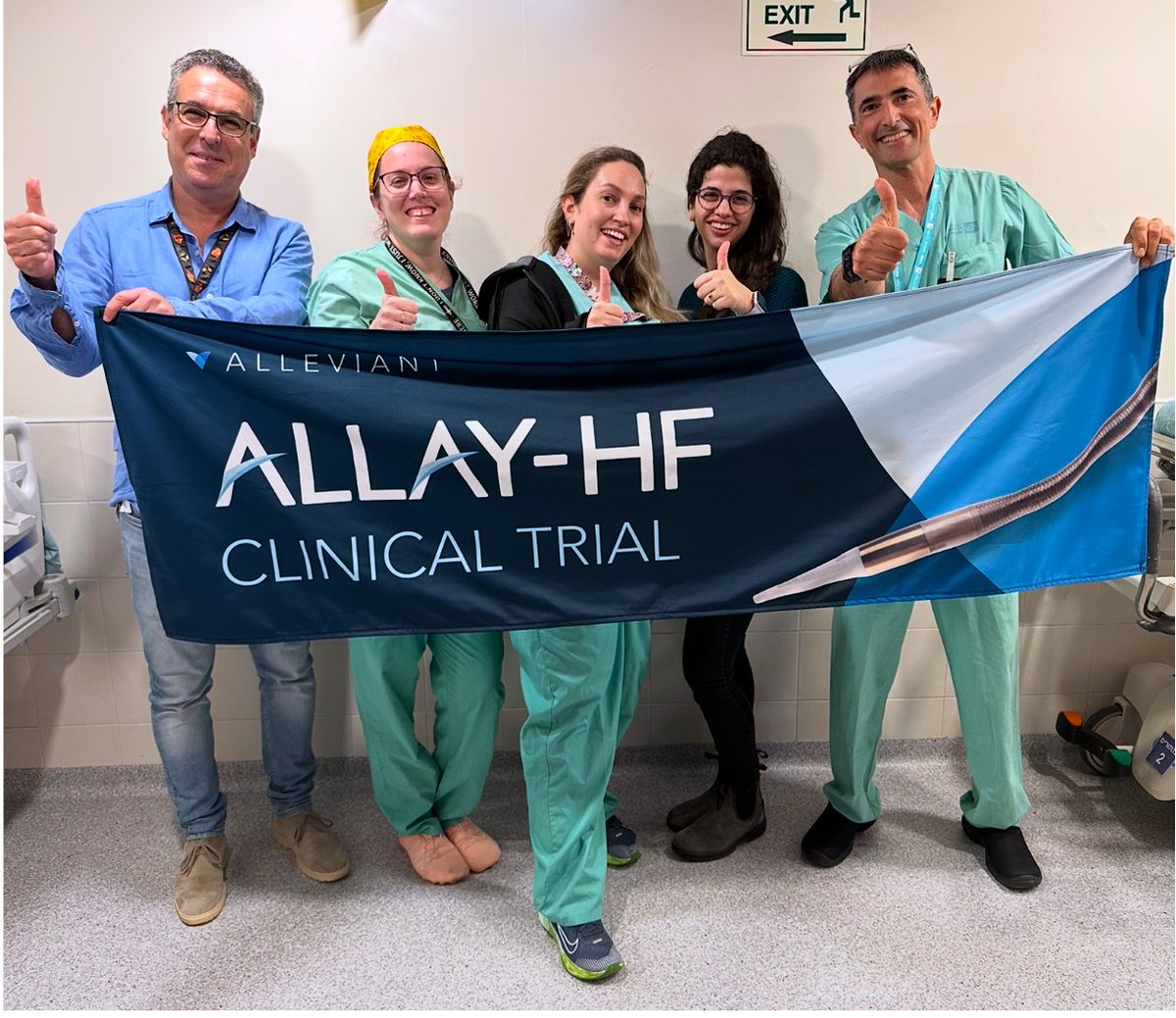 Alleviant Medical (@alleviant) on Twitter photo Congratulations to PI Dr. <a href="/GilMoravsky/">Gil Moravsky</a>, Sub-I Prof. <a href="/Saar_Minha/">Sa'ar Minha, MD</a>, Avital Gerber, Shalhevet Koren Lauer, Adi Raiten and team at Shamir Medical Center on their first #ALLAYHF randomization!!
#atrialshunt #HFpEF #heartfailure #structuralheart #interventionalcardiology Congratulations to PI Dr. <a href="/GilMoravsky/">Gil Moravsky</a>, Sub-I Prof. <a href="/Saar_Minha/">Sa'ar Minha, MD</a>, Avital Gerber, Shalhevet Koren Lauer, Adi Raiten and team at Shamir Medical Center on their first #ALLAYHF randomization!!
#atrialshunt #HFpEF #heartfailure #structuralheart #interventionalcardiology