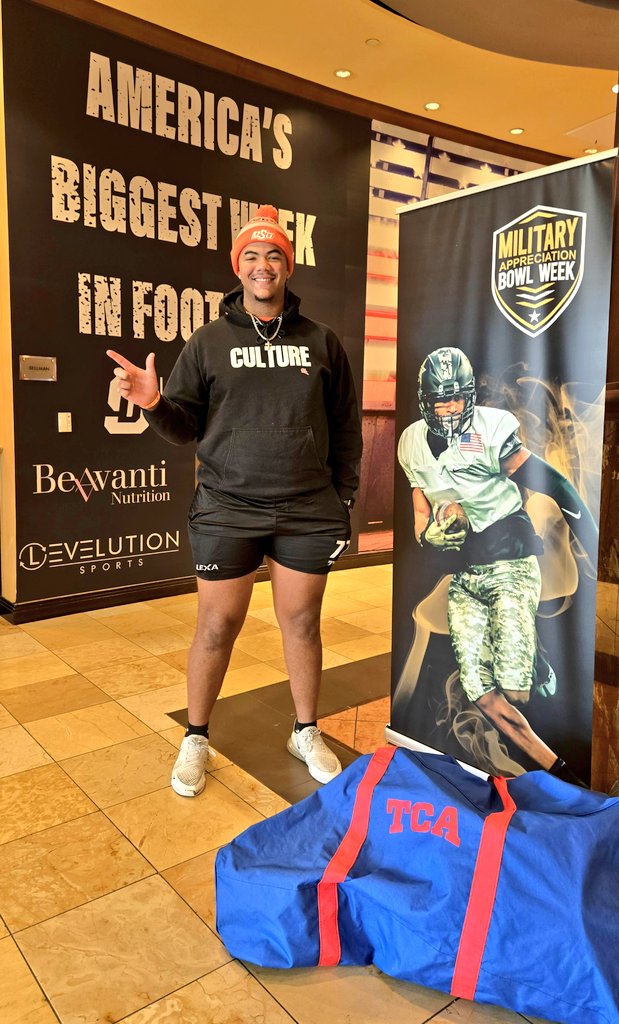Jaylan Beckley (@jaylanbeckley) on Twitter photo Ready to work. Let's go!! 🔥 <a href="/USArmyBowl/">Military Appreciation Bowl Week</a> #AllAmerican <a href="/TCAAddisonFB/">TCA Addison Football 🏈</a> <a href="/TCA_Addison/">TCA Addison Sports</a> <a href="/HC_Hayes/">Steve Hayes</a> <a href="/CowboyFB/">OSU Cowboy Football</a> <a href="/CoachGundy/">Mike Gundy</a> <a href="/CoachZAllen/">Zach Allen</a> #GoPokes <a href="/CoachMacsOLine/">Coach Mac's Linemen Academy</a> <a href="/score4you/">Score Athletics</a> #GetLacedLaces <a href="/joeray36/">Joe Ray</a> <a href="/GregJohnston67/">Coach Greg Johnston</a> Ready to work. Let's go!! 🔥 <a href="/USArmyBowl/">Military Appreciation Bowl Week</a> #AllAmerican <a href="/TCAAddisonFB/">TCA Addison Football 🏈</a> <a href="/TCA_Addison/">TCA Addison Sports</a> <a href="/HC_Hayes/">Steve Hayes</a> <a href="/CowboyFB/">OSU Cowboy Football</a> <a href="/CoachGundy/">Mike Gundy</a> <a href="/CoachZAllen/">Zach Allen</a> #GoPokes <a href="/CoachMacsOLine/">Coach Mac's Linemen Academy</a> <a href="/score4you/">Score Athletics</a> #GetLacedLaces <a href="/joeray36/">Joe Ray</a> <a href="/GregJohnston67/">Coach Greg Johnston</a>