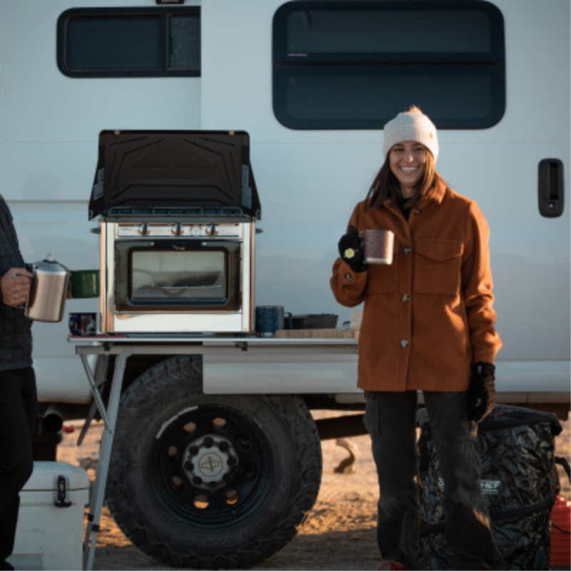 We're firm believers that coffee tastes better outside. ☕ #WeAreRevelyst