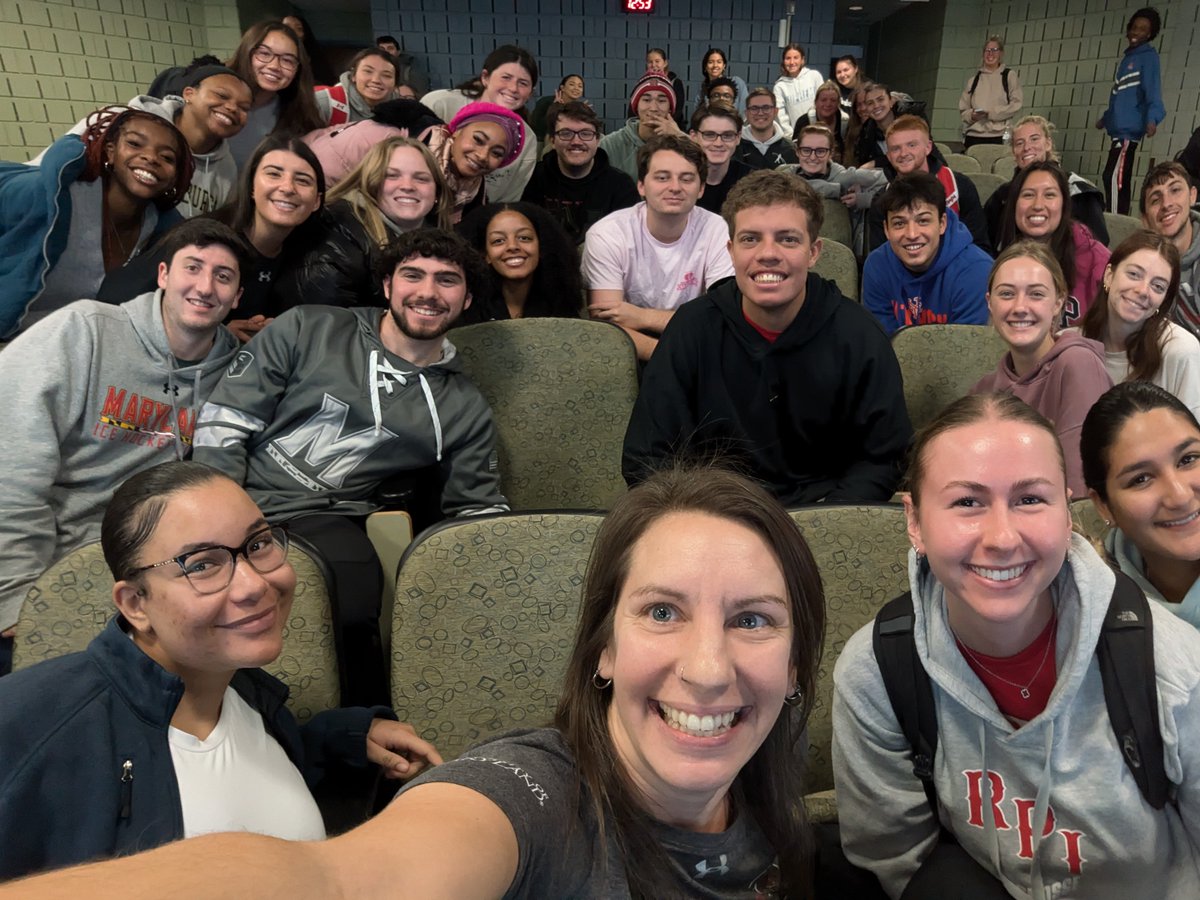Thanks to these incredible Exercise Physiology students at University of Maryland for an awesome semester!