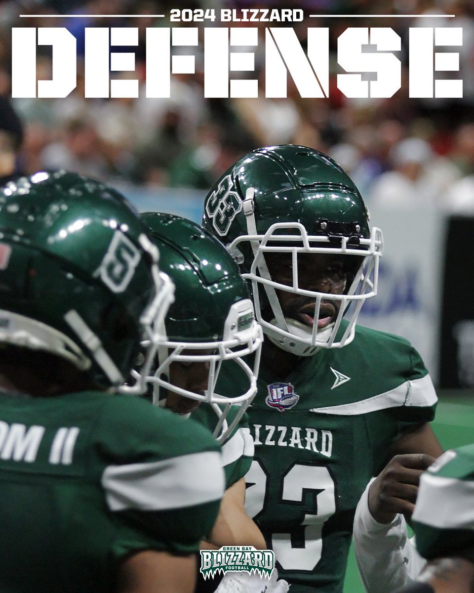 The 2024 Green Bay Blizzard defense was elite!

Check out some defensive totals, see who moved on to the CFL/UFL, and see who's back to lock up IFL teams in 2025 🥶
#GoBlizz